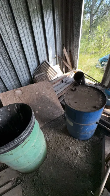 Metal Drums, Scrap Metal, and Miscellaneous Materials
