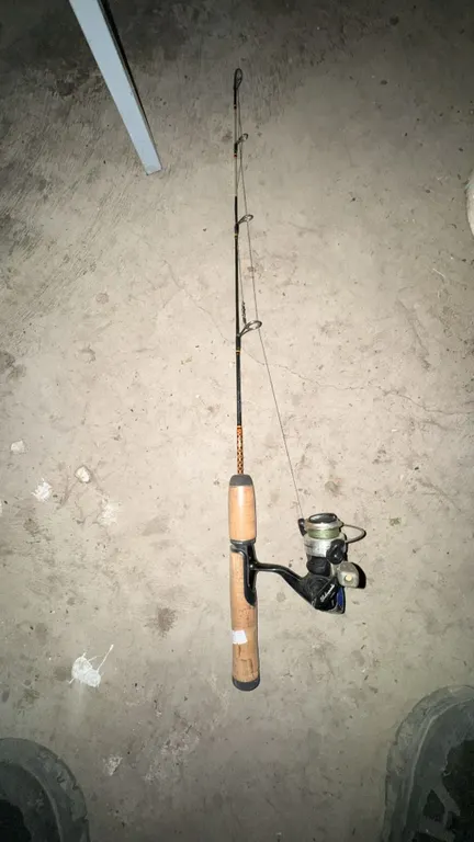 Shakespeare Ugly Stik Ice Fishing Rod With Reels and Tackle Boxes