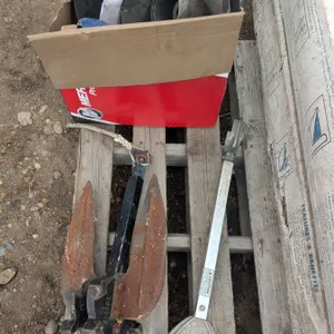 Boat propellers and anchor