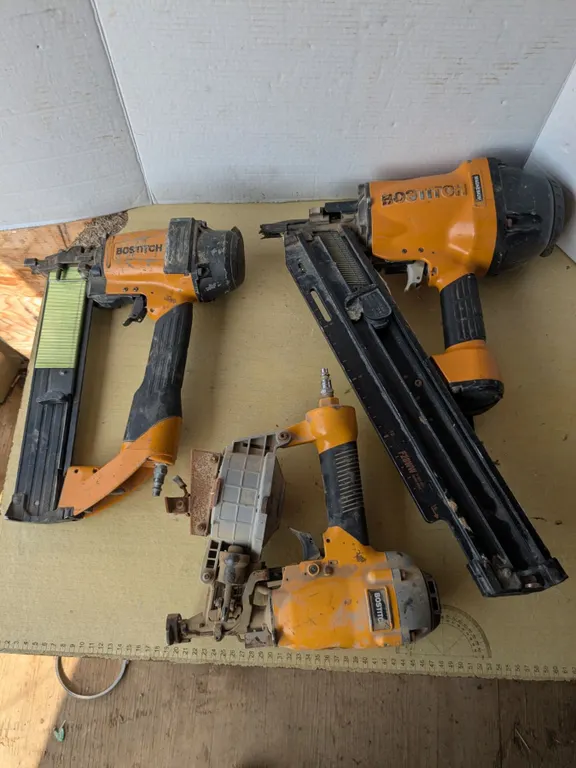Bostitch air nailers, framing, roofing and brad nailer