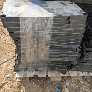 4 sets of plastic shelves, 24x12"