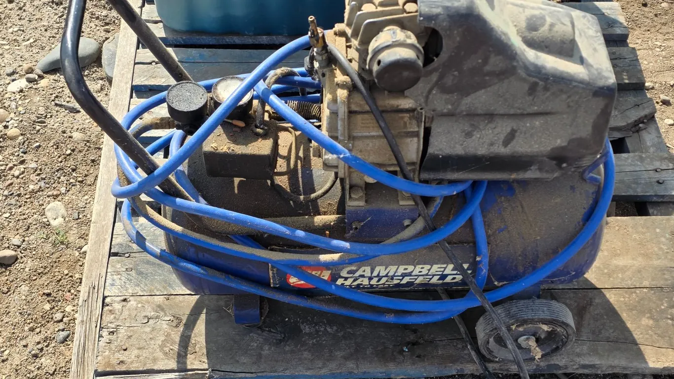 Campbell air compressor- untested