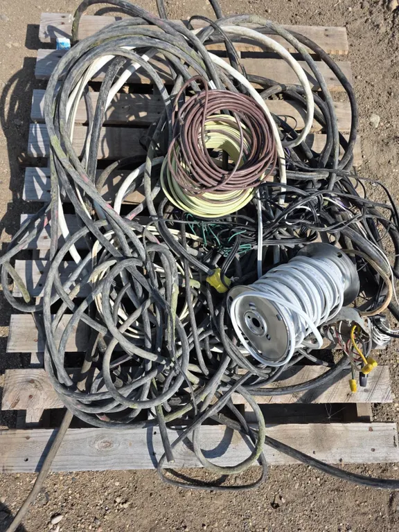 Pallet of various wiring