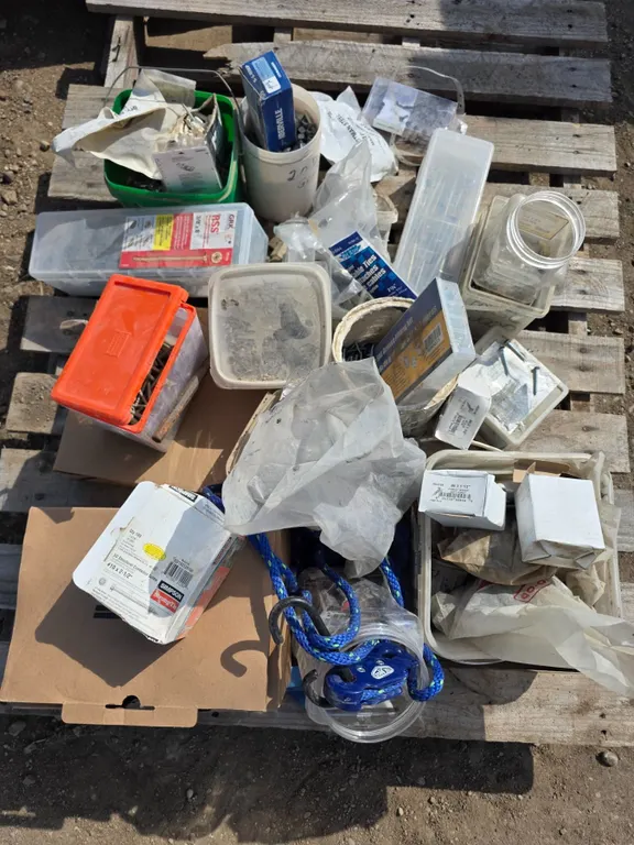 Pallet of hardware