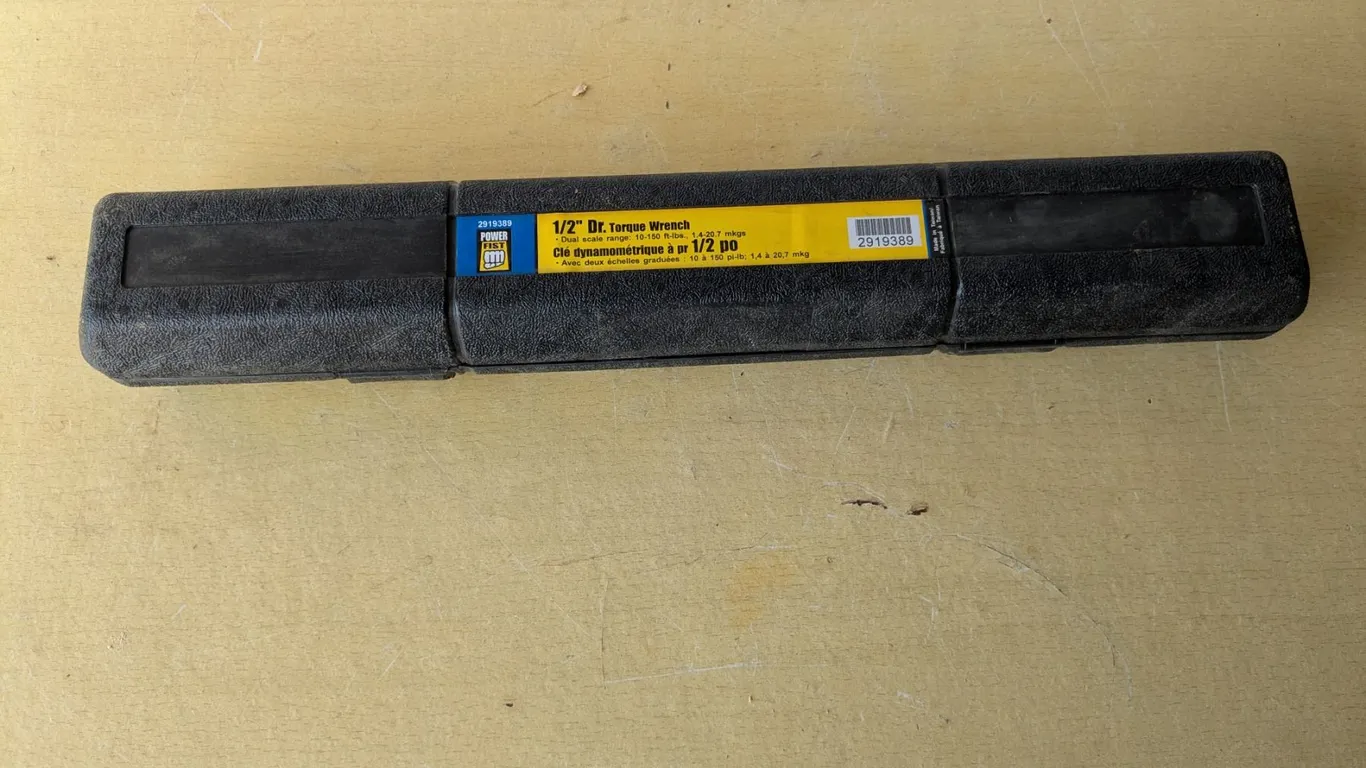 Powerfist, 1/2" drive torque wrench