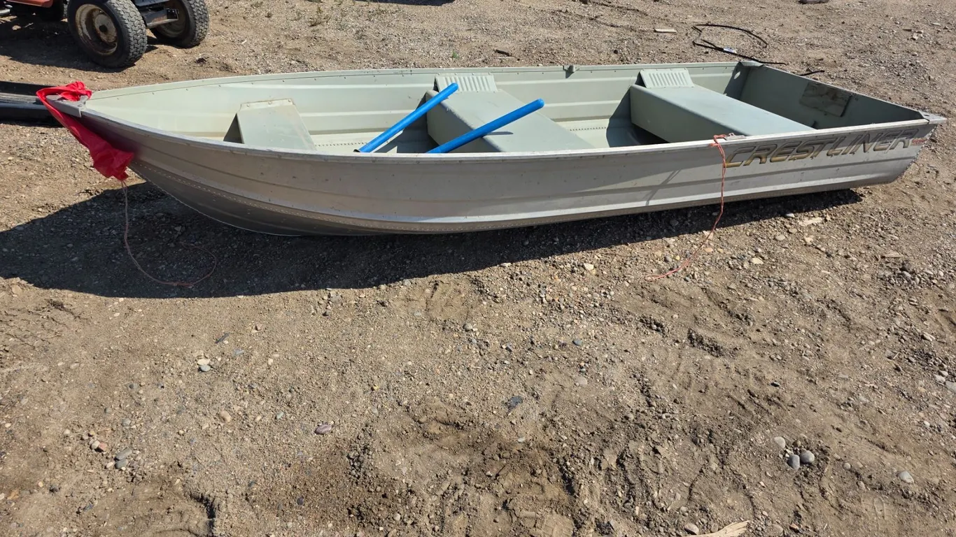 Aluminum boat- 12ft by 55"W
