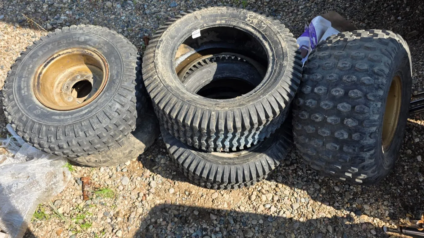 Lot of various tires- 20x7, 22x7.5, 20x11