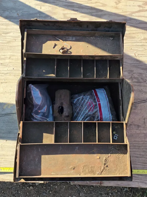 Toolbox w/ Sledgehammer Head etc.