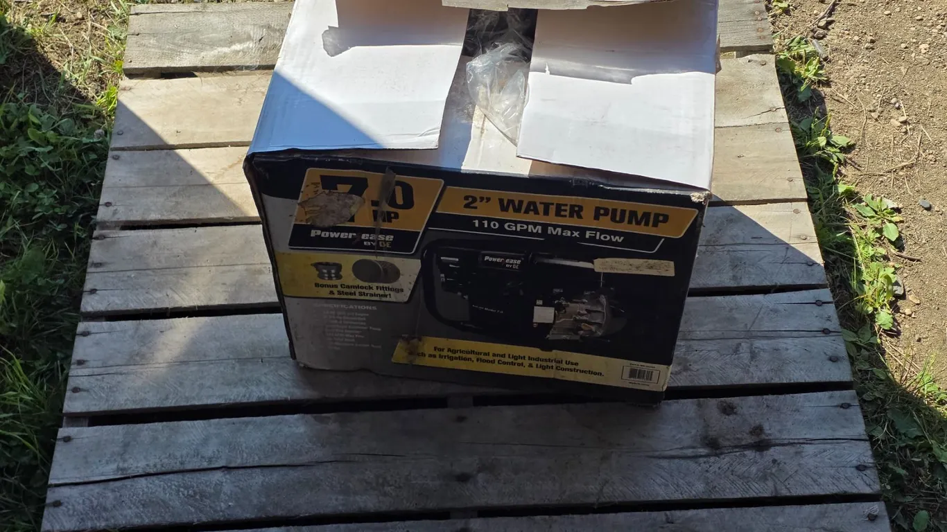 7HP 2” Water Pump – NEW in Box
