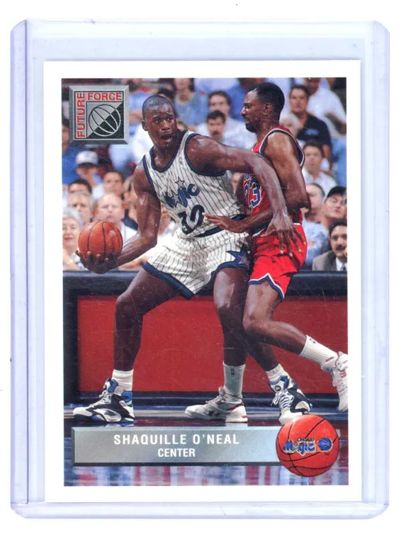 1992-93 UD McDonald's SHAQUILLE O'NEAL Future Force Rookie Card #P43