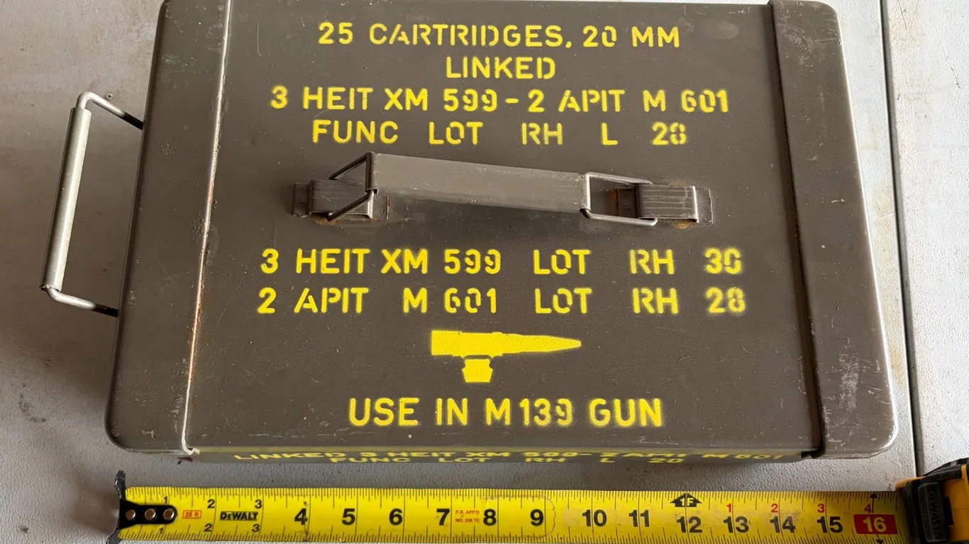 Empty Ammo Box.
