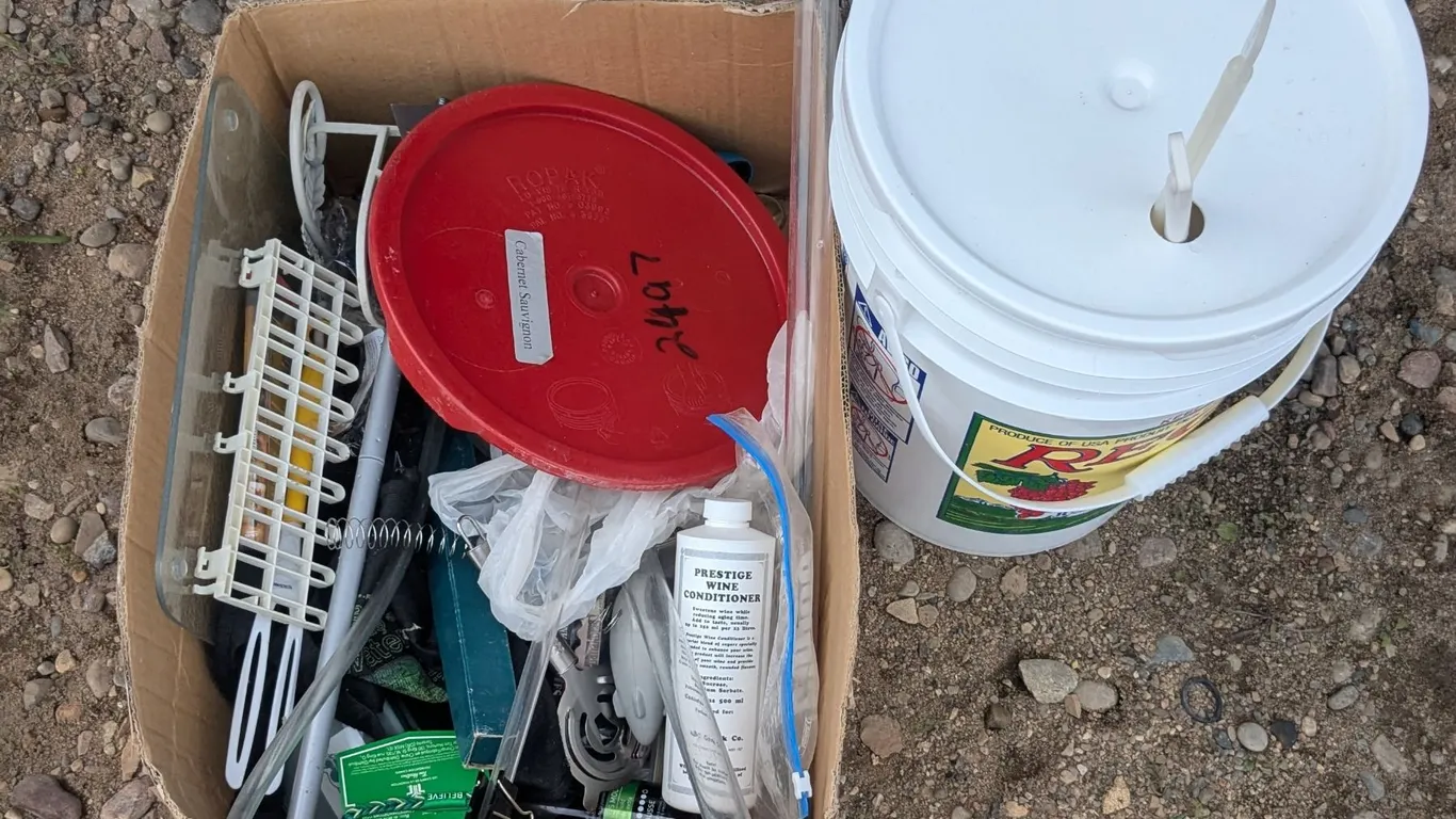 Wine making supplies
