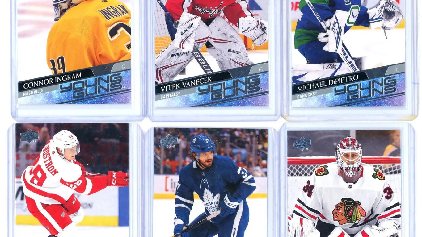 (6) 2020-21 UD Young Guns Goalies and Defensemen
