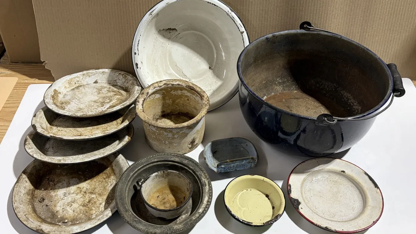 Lot of Asst. Enamelware