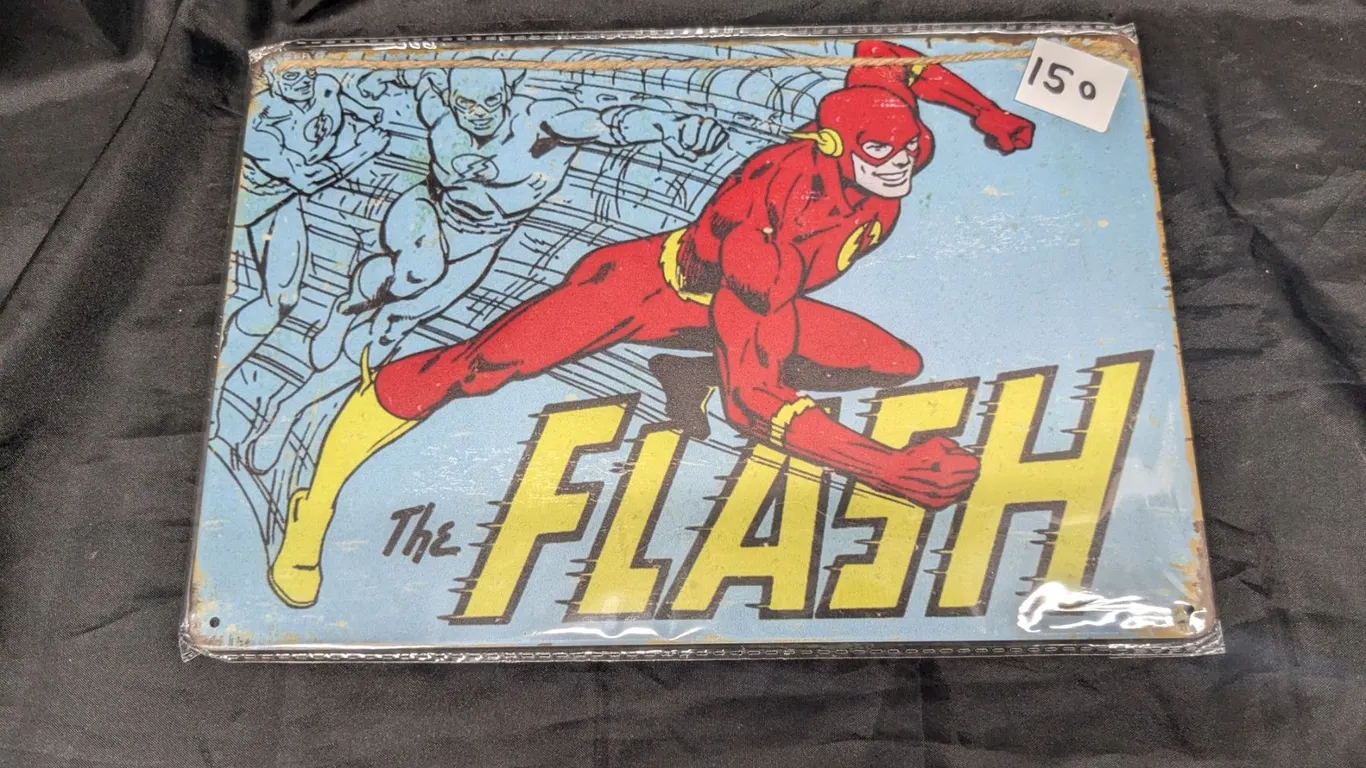 Metal sign, 12x8", The Flash