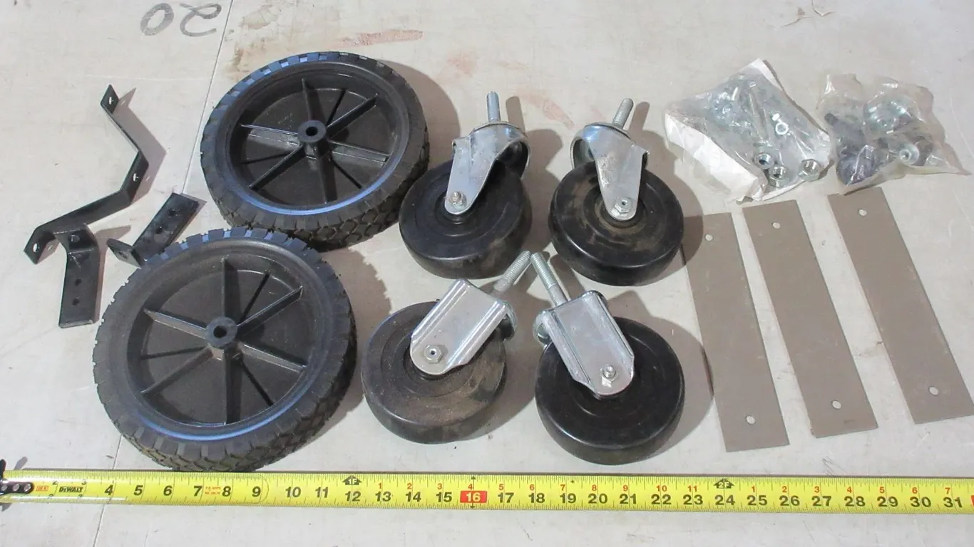 Wheels / Caster Lot – Like New