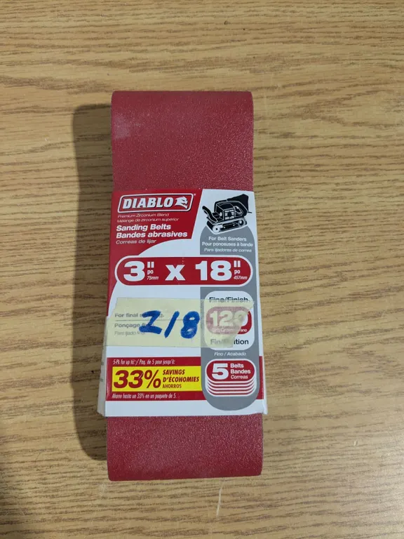 NEW Sanding Belts 3” x 18”