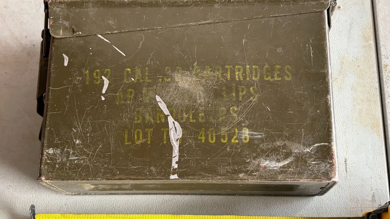 Empty Ammo Box.
