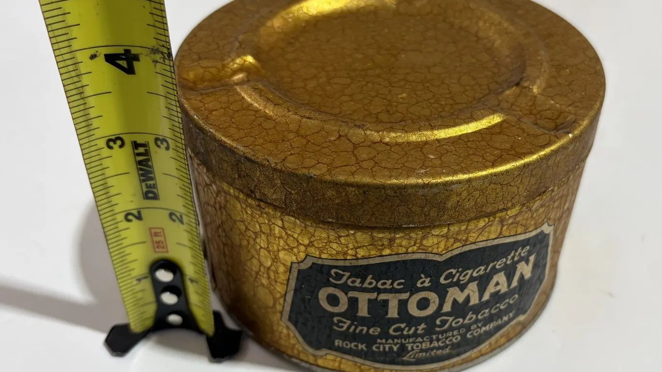 Vintage Ottoman Tobacco Tin