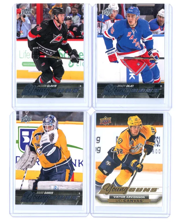 (4) 2015-16 UD Young Guns NHL Hockey Cards