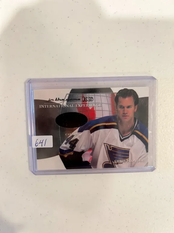 Chris Pronger - Jersey Card