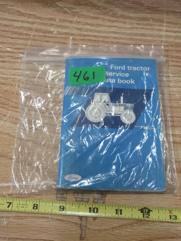 Ford Tractor Service Data Book 1983