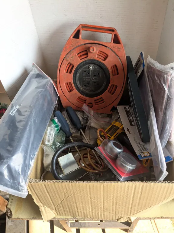 Shop/Garage lot- tools, hardware, parts etc.