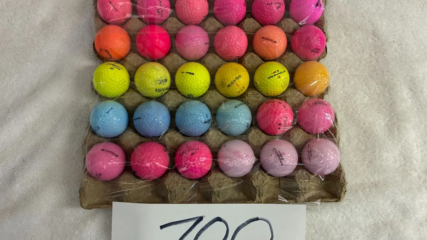 Colored Golf Balls