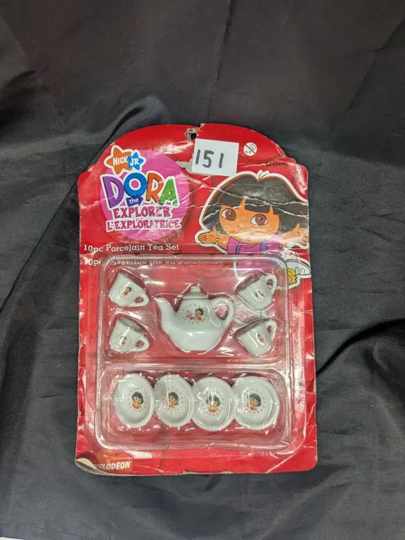 Dora the explorer porcelain tea set