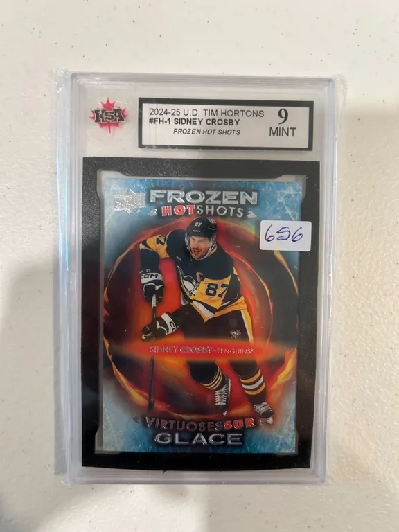 Sidney Crosby - Frozen Hotshots Hockey Card - Graded Mint
