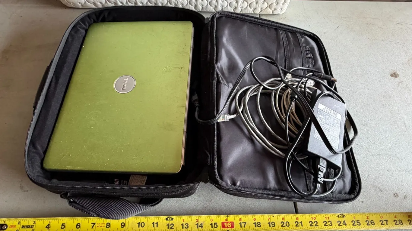Vintage Dell Laptop.