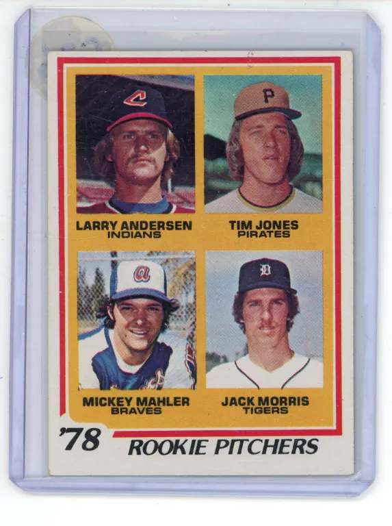 1978 Topps Rookie Pitchers (Jack Morris Rookie Card) #703