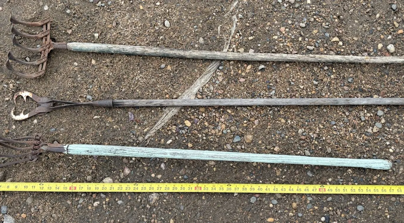 (3) Antique/Vintage Agriculture Tools