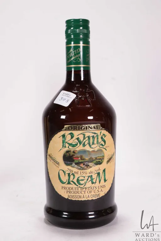Ryan's Cream/ Irish Cream/ 750ml/ 15% ABV Note: Alcohol cannot be insured by any courier in Canada.