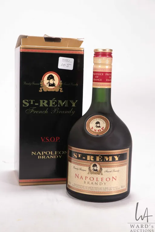 St-Remy/ French Brandy/ Napoleon Brandy/ 750ml/ 40% ABV Note: Alcohol cannot be insured by any cour