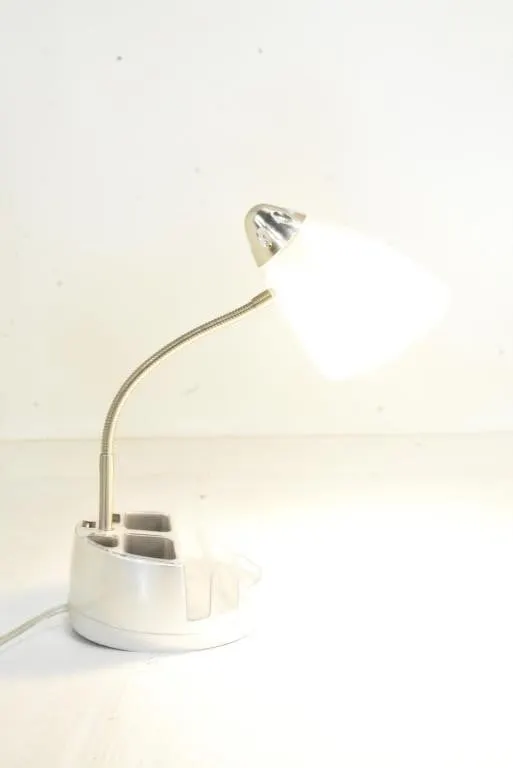 GOOSENECK ORGANIZER DESK LAMP