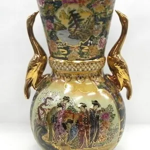 JAPANESE SATSUMA STYLE VASE