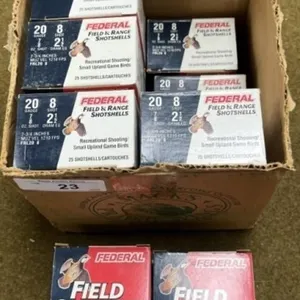 300 rnds Federal 20 ga Shotshells
