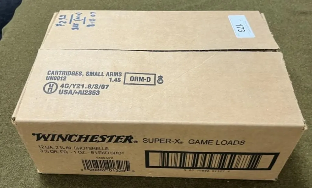 250 rnds Winchester 12 ga Shotshells