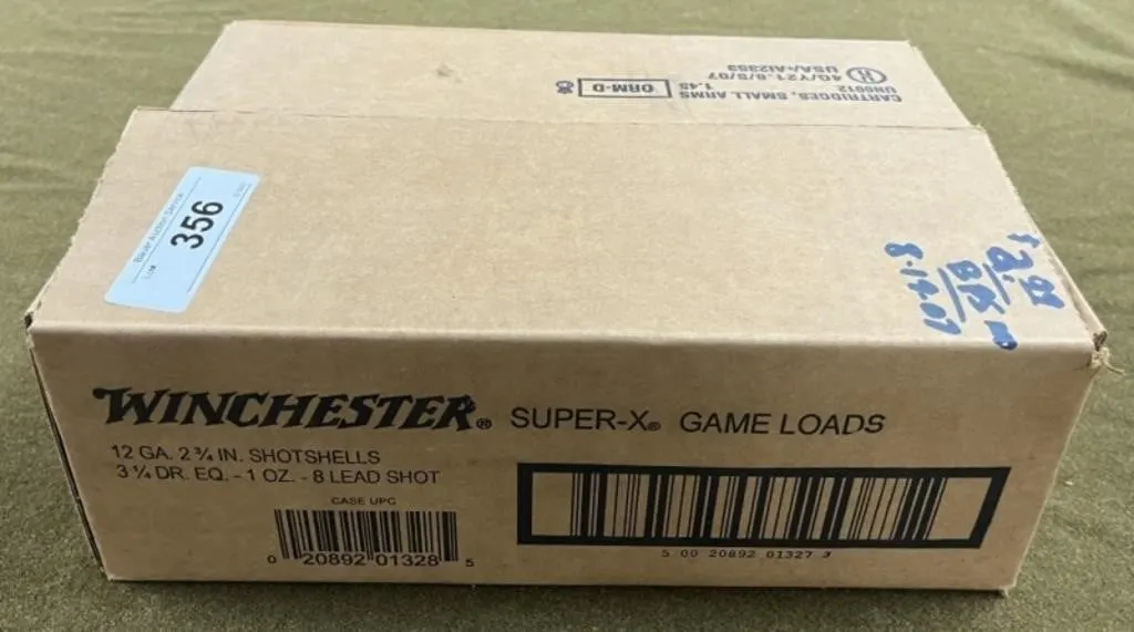 250 rnds Winchester 12 ga Shotshells