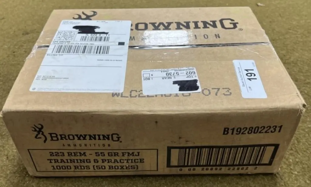 1000 rnds Browning .223 Ammo