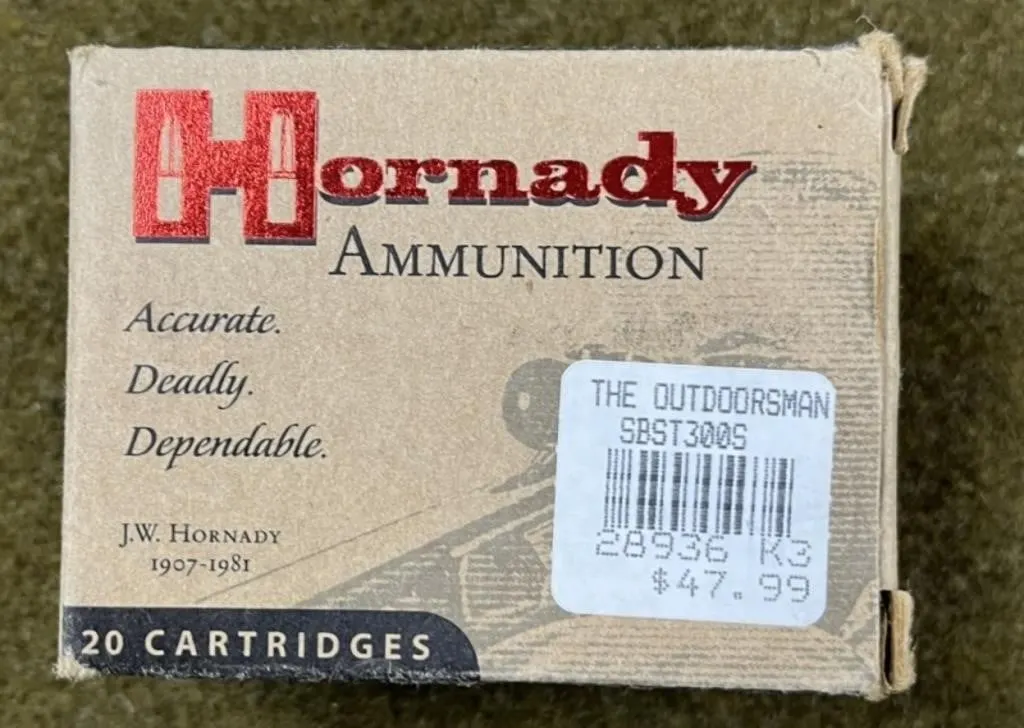 20 rnds Hornady .50 AE Ammo