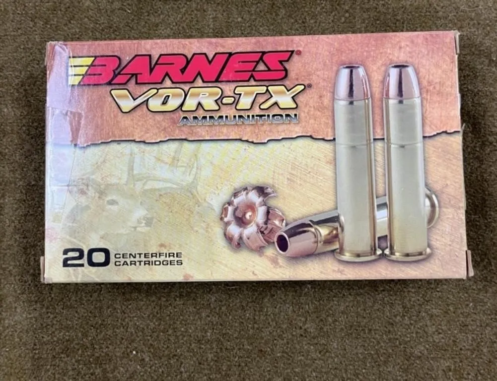20 rnds Barnes .45-70 Ammo