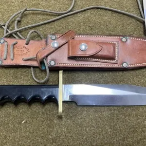 Randall Attack Knife & Leather Sheath