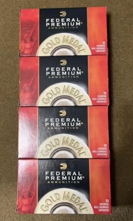 80 rnds Federal .308 Win Match Ammo