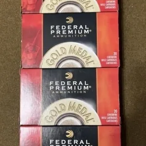 80 rnds Federal .308 Win Match Ammo