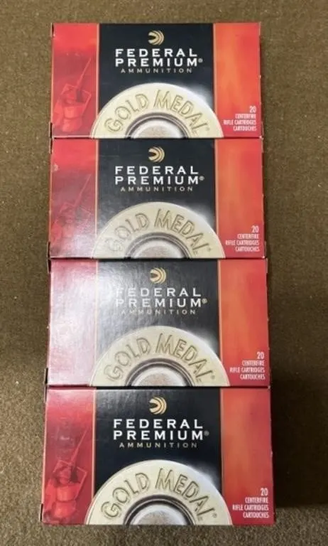 80 rnds Federal .308 Win Match Ammo