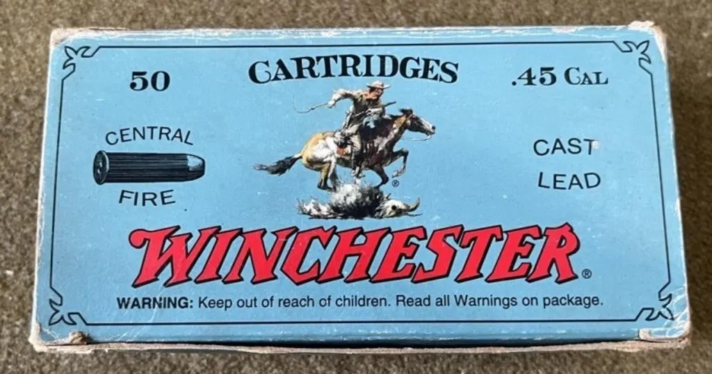50 rnds Winchester .45 Colt Ammo