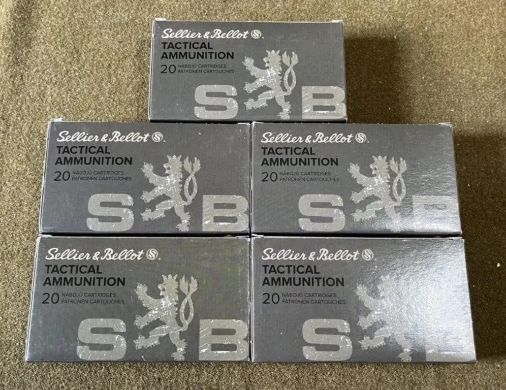 100 rnds S&B 6.5 Creedmoor Ammo