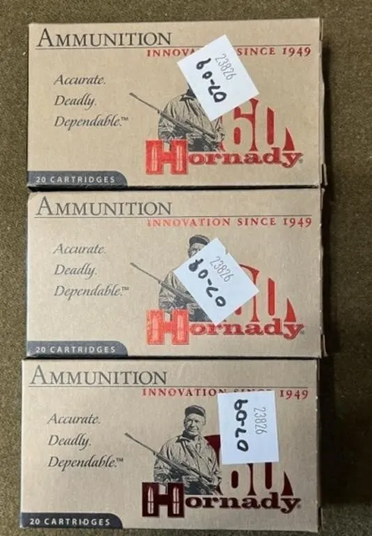 60 rnds Hornady .243 Win Ammo